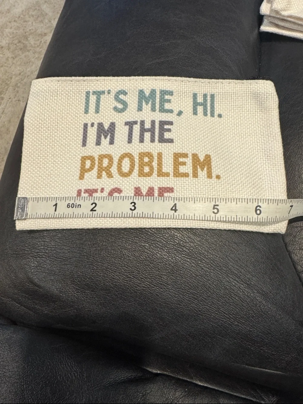 Canvas Zip Pouch - 